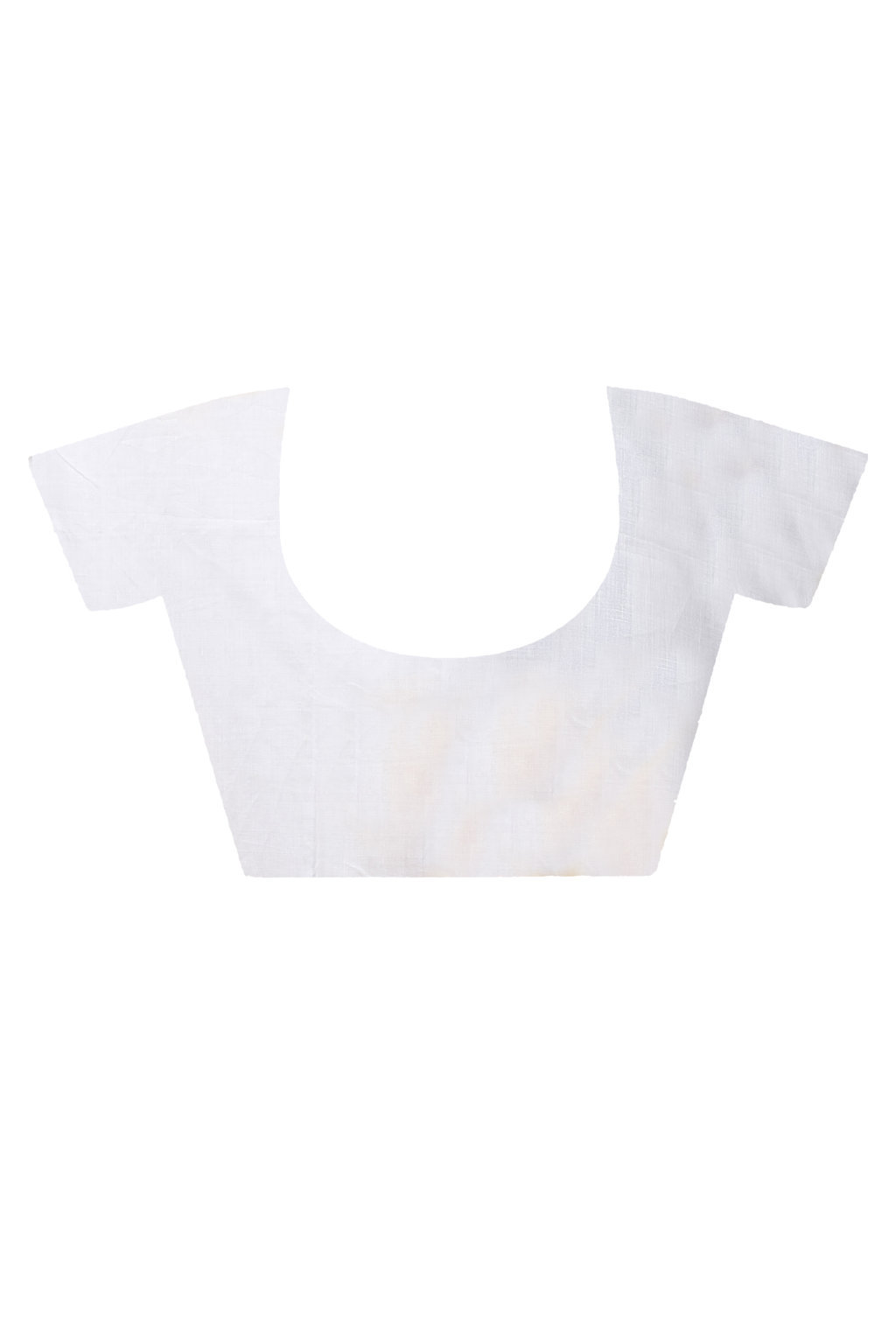 Red White Pure Cotton Durga Printed Handloom Saree (1317)